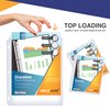 Performore 50 Sheet Protectors, Durable Clear Page 8.5 X 11 Inch for 3 Ring Binder, Plastic Sheet Sleeves, Durable Top Loading Paper Protector with Reinforced Holes, Archival Safe