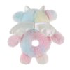 Apricot Lamb Colourful Dragon Soft Baby Rattle for Boys and Girls, Plush Stuffed Animal Rattle Toy Lovey for The Newborn, 0-3 Months, 0-6 Months and Above, 4.7Inches