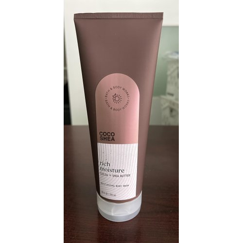COCO SHEA Rich Moisture Shea Butter Moisturizing Body Wash by Bath + Body Works 10 fl/195ml