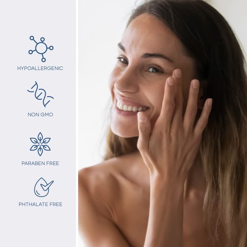 Skin 2.0 Vitamin C and Collagen Day & Night Face Moisturizer Duo Pack - Dermatologist Tested - Anti-Aging, Brightening Day Cream - Cruelty Free Korean Skin Care For All Skin Types - 1.69 Fl. oz x2