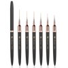 Etercycle Nail Art Liner Brushes, 6pcs Striping Nail Gel Polish Painting Brush Set, Thin Nail Art Dotting Drawing Pen (5/7/9/11/15/25mm)