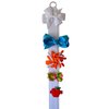 Funny Girl Hair Clip & Hair Bow Holder - 3 FEET LONG! (White)
