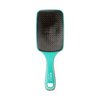 KISS Colors & Care Detangling Two-Tiered Teeth Brush - Reduces Hair Breakage, Double Bristles, Suitable For Wet or Dry Hair, Smooth & Sleek Results, Wide Paddle, Gently Massages the Scalp