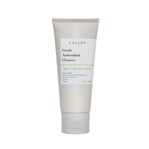 CELLVY Gentle Antioxidant Cleanser, Daily Anti-Aging Hydrating Face Wash, Nourishing, Balancing, and Deep Cleansing, Antioxidant Rich w/Aloe Vera & Green Tea Extract
