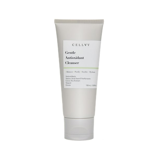 CELLVY Gentle Antioxidant Cleanser, Daily Anti-Aging Hydrating Face Wash, Nourishing, Balancing, and Deep Cleansing, Antioxidant Rich w/Aloe Vera & Green Tea Extract
