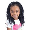 FREE TRESS Crochet Braids 3X Kids Senegal Twist with Curls 8'' (2-PACK, 2)