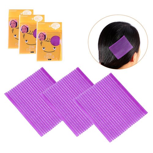 20Pcs Bangs Magic Paste Posts Stick Hair Magic Tape Fringe Tapes Hair Decorations Tool
