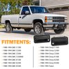 Exterior Door Handle w/ Lock Cylinder for Chevy C1500 C2500 C3500 HD K1500 K2500 K3500 GMC Yukon 1988-1994 Front Left & Right Chevrolet GMC Truck Door Handles with Locks Replace 15742229, 15742230