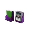 Gamegenic Bastion 50+ XL Deck Box - Compact, Secure, and Perfectly Organized for Your Trading Cards! Safely Protects 50+ Double-Sleeved Cards, Purple Color, Made