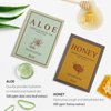 SHIONLE Daily Essential Face Mask Pack, 23ml X 12 Pack, 6 Types (Collagen, Honey, Vitamin, Aloe, Snail, Tea Tree) Korean Beauty Skin Care Set, Intense Hydration, Home Spa For All Skin Types
