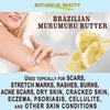 Botanical Beauty MURUMURU BUTTER Astrocaryum murumuru 100% Pure Natural, Unrefined, RAW, Virgin. Natural Skin Moisturizer Vegan for Face, Skin, Body, Hair, Lips, Nails, Lotions, Cream 4.23 oz 120 gr