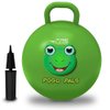 Flybar Hopper Ball for Kids - Bouncy Ball with Handle, Durable Bouncy Balls, Kangaroo Ball, Exercise Ball, Indoor and Outdoor Toy, Pump Included, Toddler Toys for Boys and Girls, Ages 3 and Up (Frg S)