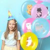 36 Pcs Cat Theme Party Latex Balloons Animal Cat Print Decorations Cartoon Cat Party Favors for Boy Girls Cat Kitty Theme Birthday Party Decorations Supplies, 12 Inches(Cartoon Style)