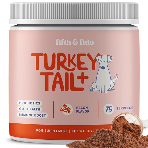 Turkey Tail Mushroom for Dogs – Lipoma Treatment for Dogs – Mushroom Supplement for Lumps and Bumps - Dog Wart Remover - Dog Probiotic Mushroom Powder