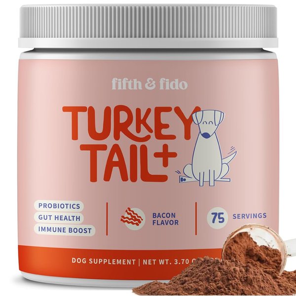 Turkey Tail Mushroom for Dogs – Lipoma Treatment for Dogs – Mushroom Supplement for Lumps and Bumps - Dog Wart Remover - Dog Probiotic Mushroom Powder