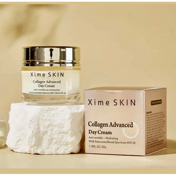 Collagen Advanced Day cream Anti-wrinkle-Hidrating with Sunscreen Spectrum SPF 20
