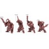 Fantasy Battles Creature Mini Action Figure Playset- Mountain Orcs Uruktag 2 ʺ Fantasy Figures - XL 1/32nd Scale DND 4 pcs Characters Accessories RPGs and Soldiers