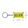 EPIC Goods Believe Keychain - Coach Lasso Believe Sign, AFC Richmond Soccer | Bulk Team Gifts, Motivational Poster, Funny Keyring for Car Keys, Backpack, Fanny Pack