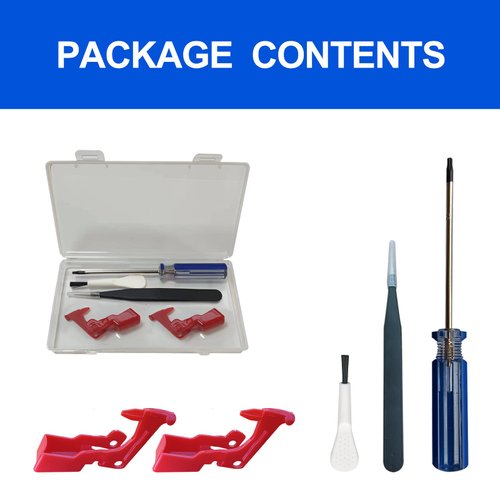 tuvisin Trigger Switch Button Replacement Compatible with Dyson V10 V11 SV12 SV14 Vacuum Cleaner， Vacuum Cleaner Switch Button Red Button，ABS Red Switch Button， Vacuum Replacement Parts