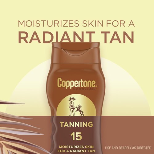 The Kitchen Queen Coppertones Tanning Sunscreen Lotion 2 pack SPF 15 Water Resistant, Coppertone ...