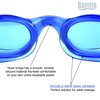 BEEMO Swimming Goggles for Kids and Early Teens (Ages 7-12)-Pink- Universal Leak Resistant Eye Fit, Ultra UV Protection, Fully Adjustable Latex Free,Comfortable and Easy to Use Swimming Goggle