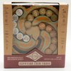 Project Genius Inc. Egyptian Coin Trade – Wooden Puzzle, High Difficulty, Brainteaser Challenge to Sort The Gold and Silver Coins into Different Columns, Ages 14+