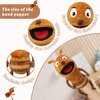 JUSTQUNSEEN Hand Puppet Realistic Plush Puppet 13",Insect Animal Puppets for Kids Insect Stuffed Animal Hand Puppet with Moveable Mouth,Soft Stuffed Ants Puppet Story Toy Puppets Role Play Show Game
