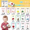 HOPEEYE Talking Flash Cards for Toddlers Toys for Ages 2-4, Learning Toys for 2 3 4 5 Year Old Boys, Autism Pocket Speech Therapy, Educational Toys with 160 Sight Words for Kids