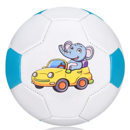 Wisdom Leaves Mini Soccer Ball for Baby/Toddlers,Small Soccer Balls Size 1.5,Baby Toy Balls for Indoor and Outdoor Play Games,Soft and Lightweight（160g）