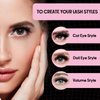 Perfect Key Pre Glued Lash Extensions Clusters Wispy Natural Look Lash Clusters D Curl Self Adhensive Cluster Eyelashes 8mm 10mm 12mm 14mm 16mm