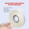 1/2"(1.27cm)*12Yards White Lace Front Wig Tape Roll Waterproof Strong Double Sided Wigs Adhesive Tape for Lace Wigs Toupee Hairpieces