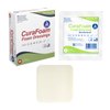 Dynarex 3012 CuraFoam Foam Dressing, Non-Bordered, Sterile, Provides Cushioned and Moist Wound Care, 4" x 4.25", Pack of 10