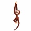 Pgsnhxj Hanging Monkey Stuffed Animals 24" Monkey Plush Toy Stuffed Monkey Christmas Birthday Gift for Kids