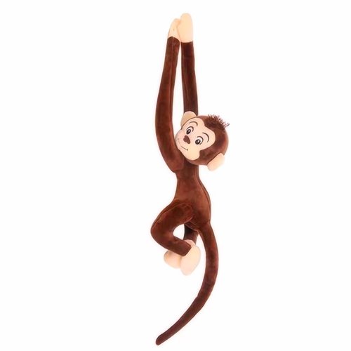Pgsnhxj Hanging Monkey Stuffed Animals 24" Monkey Plush Toy Stuffed Monkey Christmas Birthday Gift for Kids