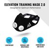TRAININGMASK - Elevation Training Mask 2.0 - Fitness Mask, High Altitude Mask, Workout Mask, Running Mask, Breathing Mask, Endurance Mask (Small, Black)