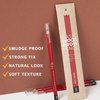 BOM Basic Wood Brow Pencil, Waterproof Smooth Fine Shape for Beginners (01 Ebony Gray)