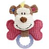 Pet Life ® 'Paci-Plush' Plush Squeaking and Rubber Teething Newborn Puppy Dog Toy