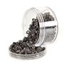 5mm 500 Micro Silicone Lined Nano Link Rings Crimp Beads Hair Extension Tools Invisible (Dark Brown)