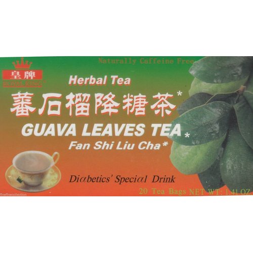 Royal King Natural Guava Leaves Herbal Tea (20 Tea Bags) - 3 box pack