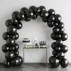100pcs Black Balloons for Balloon Garland Arch Kit, Perfect for Valentine's Day, Baby Shower, Gender Reveal, Wedding, Birthday Party Decoration
