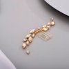 Chargances Bridal Rhinestone Hair Comb Wedding Crystal Hair Vine Comb Vintage Handmade Hair Accessories for Bridesmaid Prom Flower Girls (Champagne)