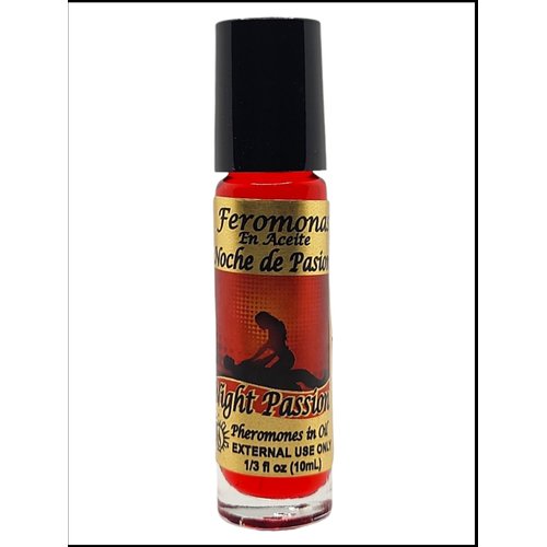 Night Passion Pheromone(Noche de Pasion Feromnas En Aceite)-Roll on Perfume Oil 10ML
