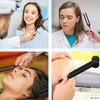 DEXSUR Medical Grade Aluminum Alloy Sensory Tuning Fork Activator For Healing, Therapy Non Magnetic One Each of C 128, C 256, C 512 Tuning Forks, Black, 3 Pcs