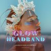 JEAIRTS Light Up Shell Headband Glowing Starfish Hair Band Led Pearl Mermaid Costume Hair Accessories for Women