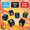 Messy Table Games Booty Dice | Quick Pirate Dice Game | Great for Family Game Night | Perfect for Kids and Adults | Ages 8 and up