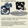 2024 Upgraded Nexjy WR60X26866 V80E14MS2A3-57A611 Refrigerator Evaporator Fan Motor, Compatible with GE Refrigrator, Replace Evaporator Fan Motor WR60X10341 WR60X10356 WR60X10357 10 Years Warranty