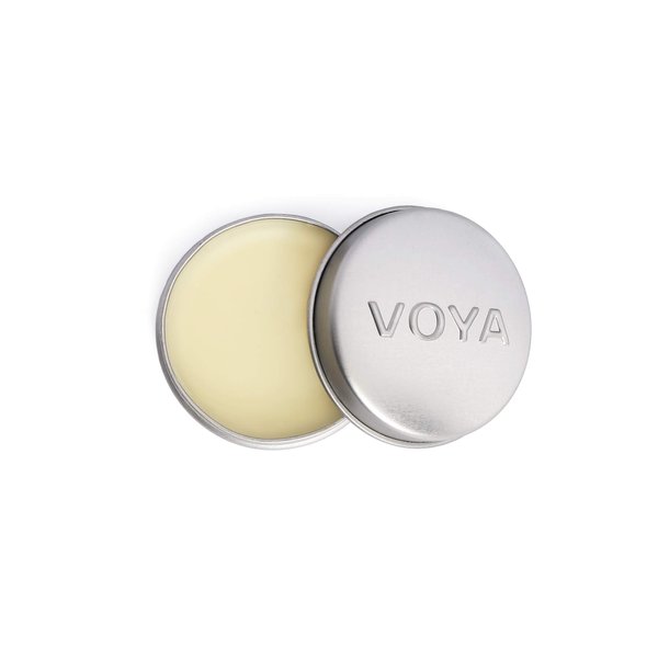 VOYA Balmelicious Organic Lip Balm, Peppermint & Vanilla Flavour, Organic, Cacao Butter, Dry Lips, 15ml