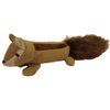 Pet Lou EZ Squeakers Dog Chew Toy 11-Inch Squirrel