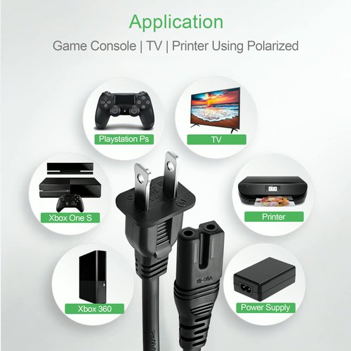 Aprelco 5ft AC Power Cord Compatible with T3 Voluminous Hot Rollers Models 73701 73702 73706 73707