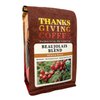 Thanksgiving Coffee "Beaujolais Blend - Medium Roast- FTO" Medium Roasted Fair Trade Organic Shade Grown Whole Bean Coffee - 12 Ounce Bag